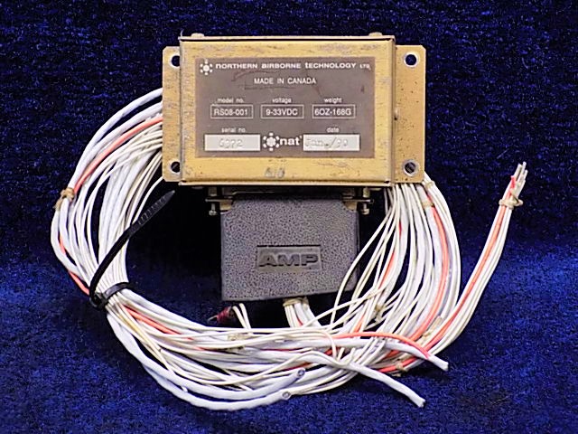RS08-001 Northern Airborne - Remote Switch Unit W/Connector (9-33 VDC)